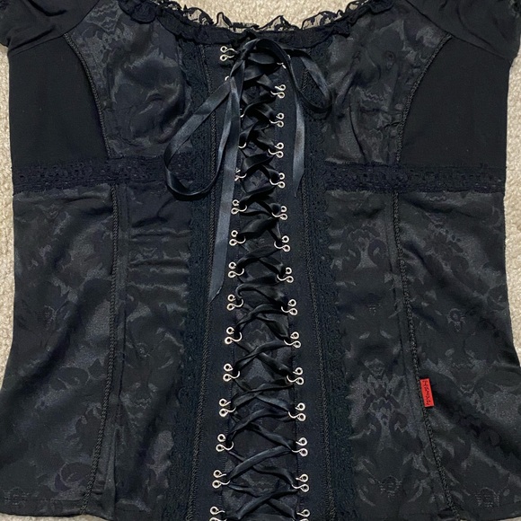 Tripp Brocade Corset Size M - Picture 2 of 4